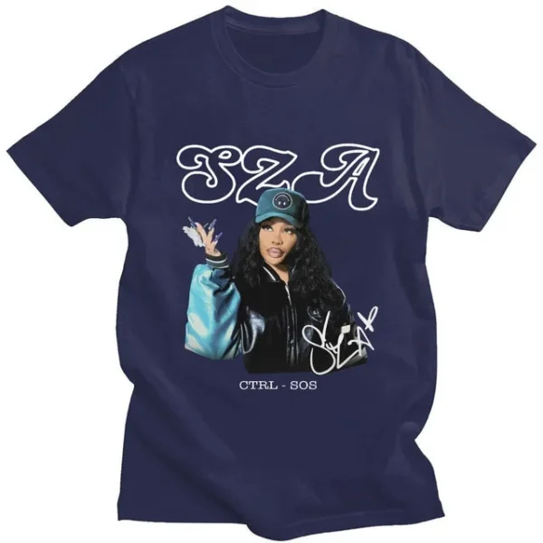 SZA Ctrl Blue Shirt