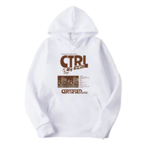 White SZA Ctrl Hoodie