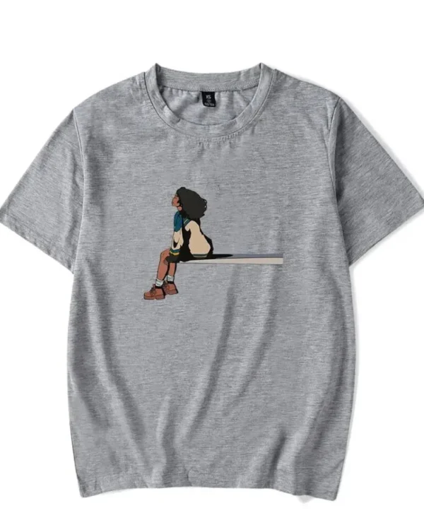 SZA Gray Shirt