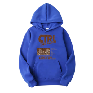 SZA Ctrl Blue Hoodie