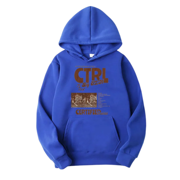 SZA Ctrl Blue Hoodie