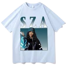 SZA SOS Red Shirt Lyrics - Sza Sos Merch