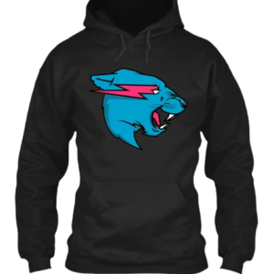 Kids Mrbeast Logo Print Hoodie