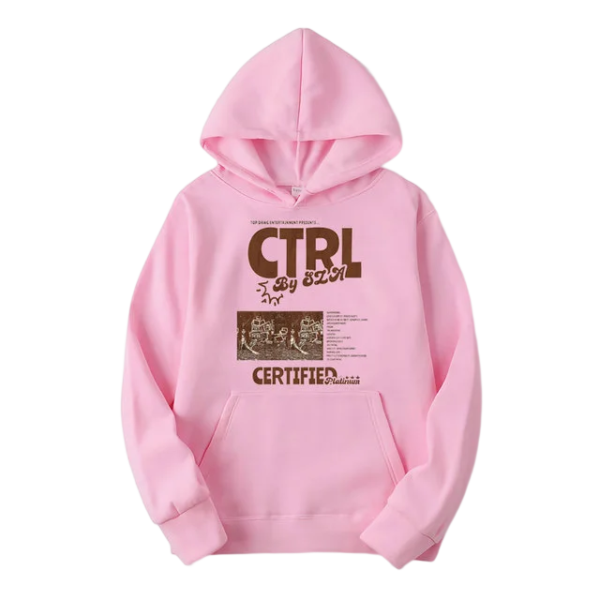 Pink SZA Ctrl Hoodie