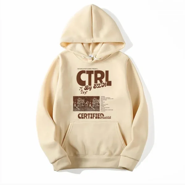 SZA Ctrl Hoodie Cream